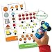 Educational Insights Hot Dots Getting Ready for School! Set - Preschool Workbooks with Interactive Pen, Homeschool Learning Books, Build Toddler Reading & Math Skills, Ages 4+