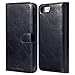 SHANSHUI Wallet Case Compatible with iPhone se (2020) / 7/8, PU Leather RFID Blocking Detachable 2 in 1 Case Book Design with Flip Cover and [Credit Card Slots] Magnetic Closure (Black 4.7'')