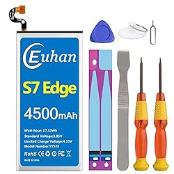 Galaxy S7 Edge Battery, [Upgraded] Euhan 4500mAh