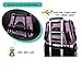 PetAmi Premium Airline Approved Soft-Sided Pet Travel Carrier | Ventilated, Comfortable Design with Safety Features | Ideal for Small to Medium Sized Cats, Dogs, and Pets (Small, Heather Purple)
