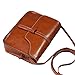 Hot sale!Todaies Vintage Purse Bag Leather Cross Body Shoulder Messenger Bag 9 Colors (18.5cm(L)13.5(H)4cm(W), Brown)