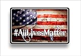 #alllivesmatter american flag sticker / decal **Free Shipping**