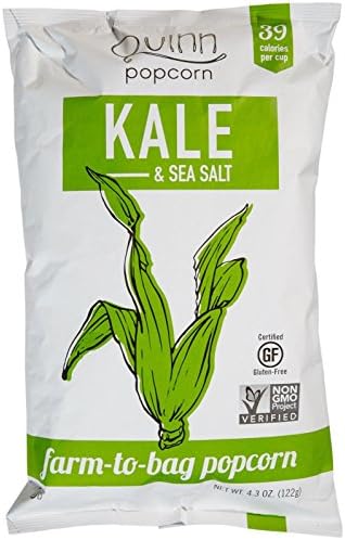 Quinn Popcorn Kale and Sea Salt, 4.3 oz