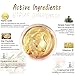 Lagunamoon 24K Gold Facial Mask 8.8 oz Gold Face Mask for Anti Aging Anti Wrinkle Facial Treatment Pore Minimizer, Acne Scar Treatment & Blackhead Remover 250g