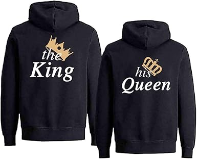the king the queen hoodies