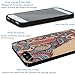 iProductsUS Elephant Phone Case Compatible with iPhone 8Plus, 7Plus, 6Plus, 6s Plus and Magnetic Mount-3D UV Printed Colorful Elephant Wood Cases,Built-in Metal Plate,TPU Protective Covers (5.5