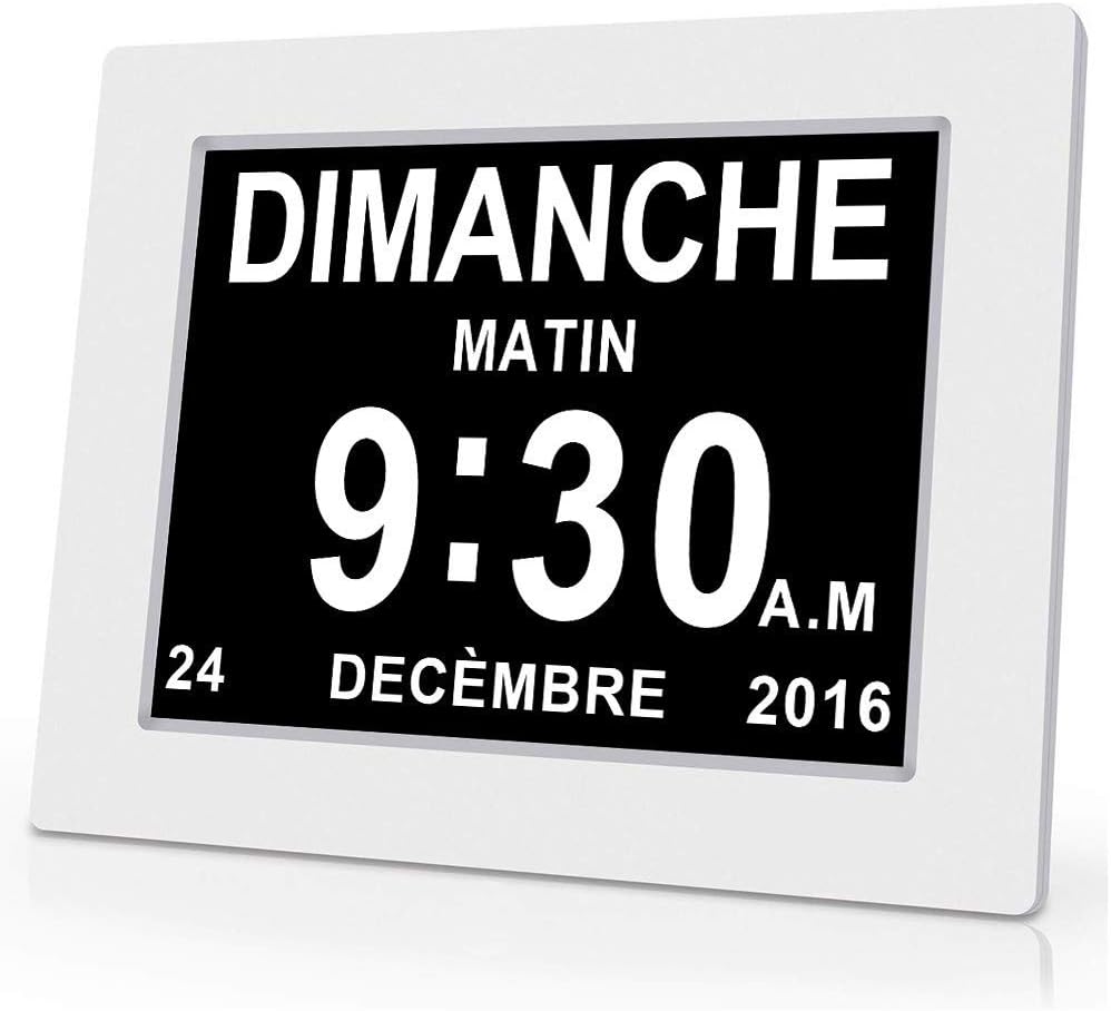 Horloge Calendrier Avec Date Jour Et Heure Boulanger