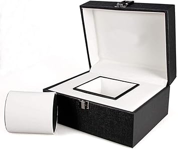HJ Inicio Caja de reloj Cajas Para Joyas Hombre Mujer Regalo ...