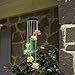 Anpatio Light Control Solar Powered Honeybee Wind Chime Outdoor Waterproof Colour Changing LED Light Romantic Garden Yard Balcony Decoration Best Gift