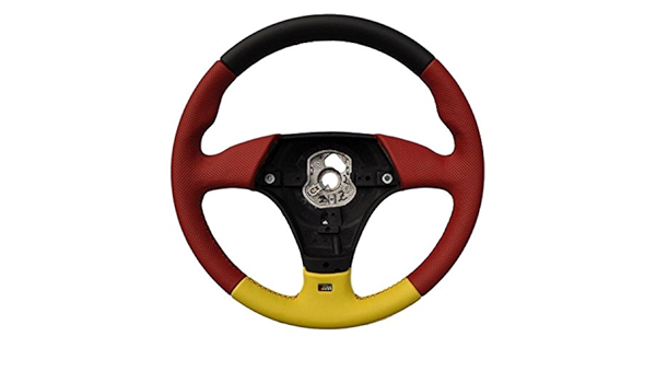 Autofun Extreme Volante con funda de piel auténtica apta para ...