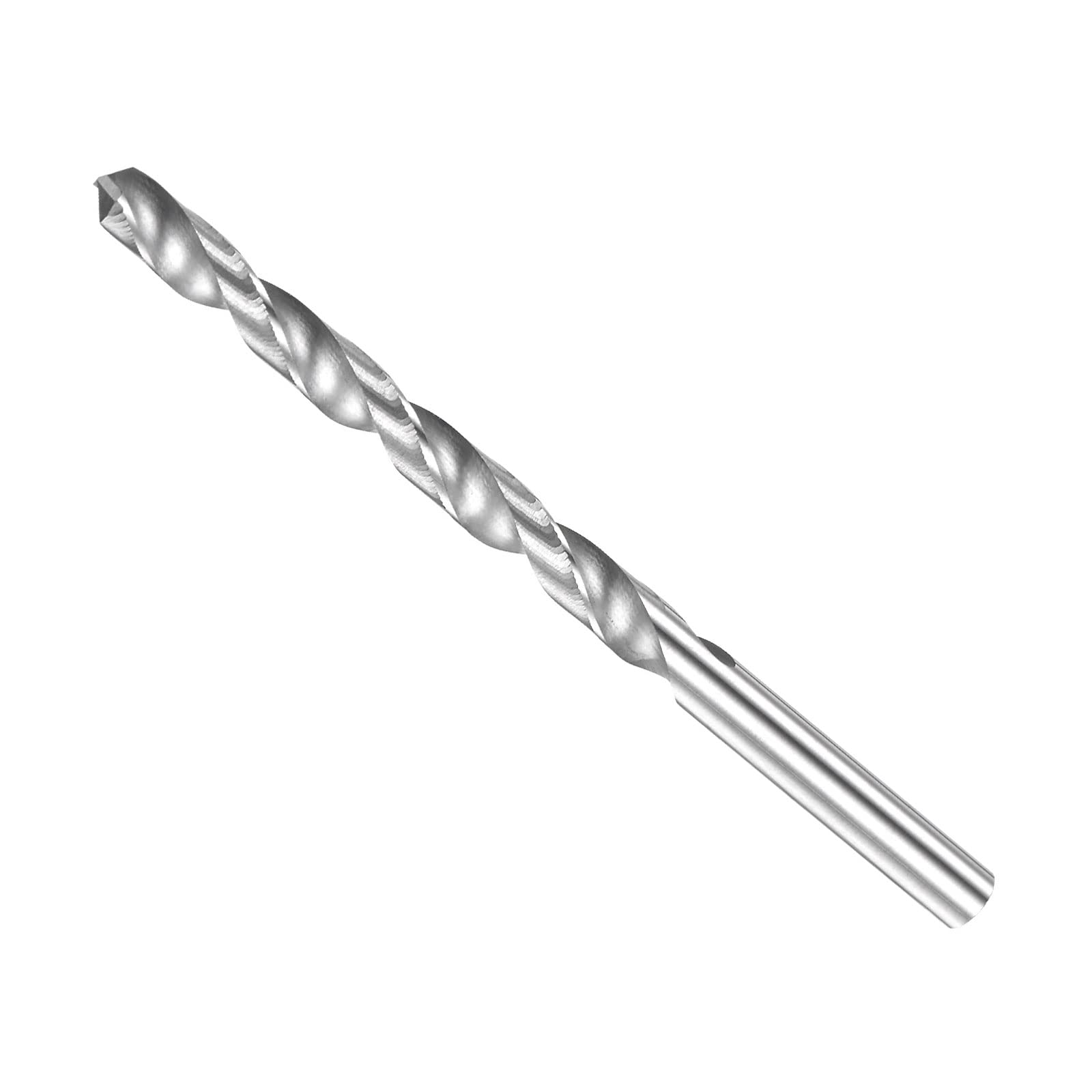 CoCud Solid Carbide Drill Bits, 3.7mm Diameter, K35 Tungsten Carbide Straight Shank Twist Drill Bits - (Applications: for Stainless Steel Alloy), 1-Piece