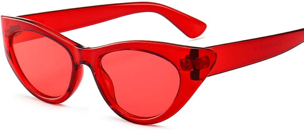 Gafas De Sol De Ojo De Gato Con Montura Pequeña De Diamantes De