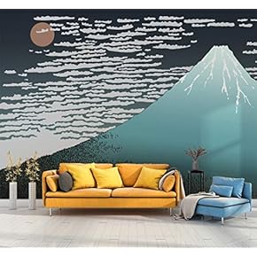 Wall Mural Abstract Mountain Removable Wallpaper Wall Sticker for Bedroom Living Room - 66x96 inches