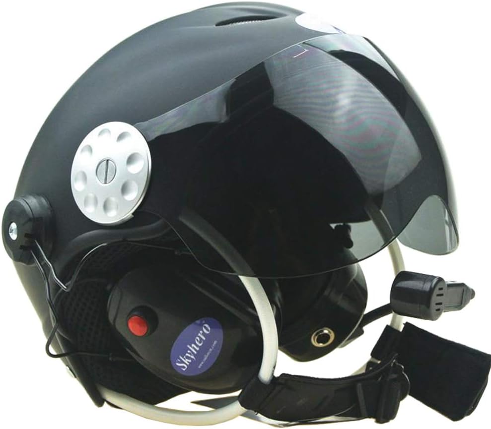 skyhero 3M Headset Paramotor Helmet High Noise Cancle PPG Helmet with Double PPT Control Helmet