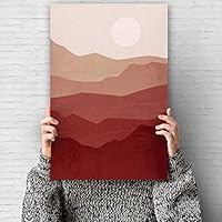 Canvas Wall Art Nordic Style Canvas Prints Home Artwork Decoration for Living Room,Bedroom - 12x18 inches