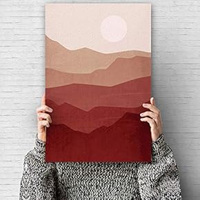 Canvas Wall Art Nordic Style Canvas Prints Home Artwork Decoration for Living Room,Bedroom - 12x18 inches