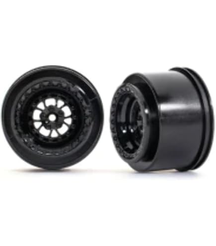 Traxxas 5874 Front Wheel Set – Satin Chrome 2.2 Wheels For Slash, 2-Piece - View #7