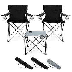 HaSteeL Camping Table & Chairs Set