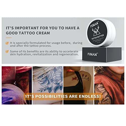 Tattoo Cream, Tattoo Aftercare Tattoo Butter for Before, During, After