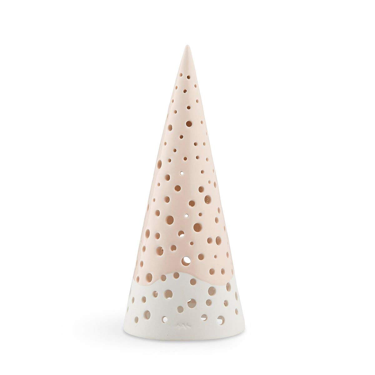 Kähler HAK Nobili Lantern Candle Holder, Ceramic, Multi-Colour, 21 cm