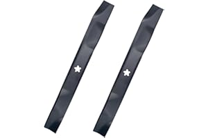 Apeixoto 2PCS 134149 Blades Compatible with Craftsman LT1000 LT2000 YS4500 Hu sqvarna Poulan Pro 42 Inch Muching Blades for L