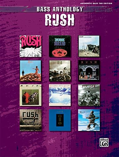 Amazon.com: Rush: Guitar Anthology Series (Authentic Guitar-Tab