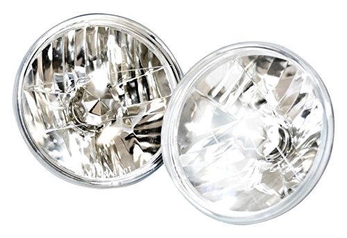 150003 Crystal Series Clear/Chrome Sealed Beam Headlight Conversion Light (5-Inch)