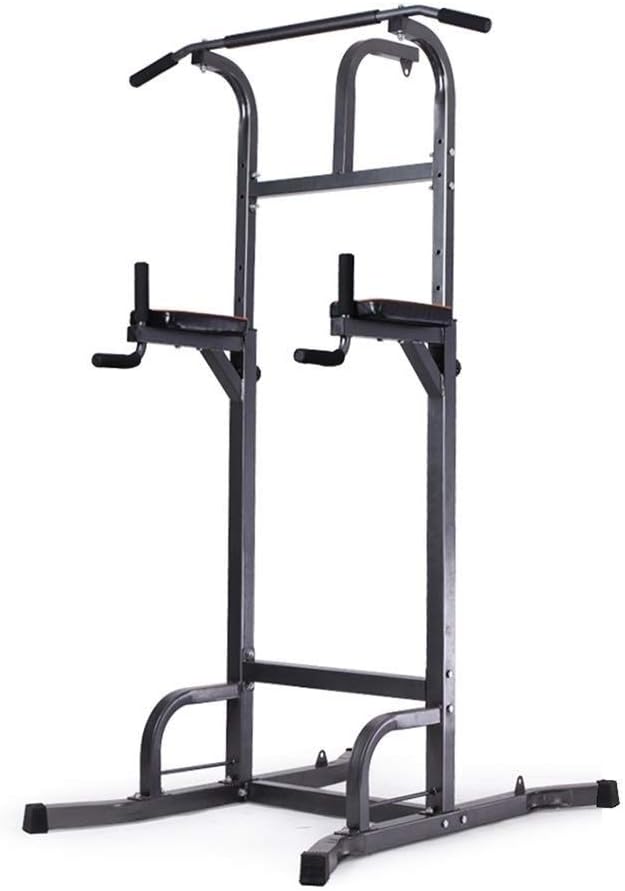 XIAOHUANG Power Tower Multi-Function Height Adjustable Abs Dip Station, Home Gym Strength Training Fitness Equipment