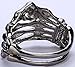 Hiddlston Crystal Sugar Skull Skeleton Bracelet Bangle For Women