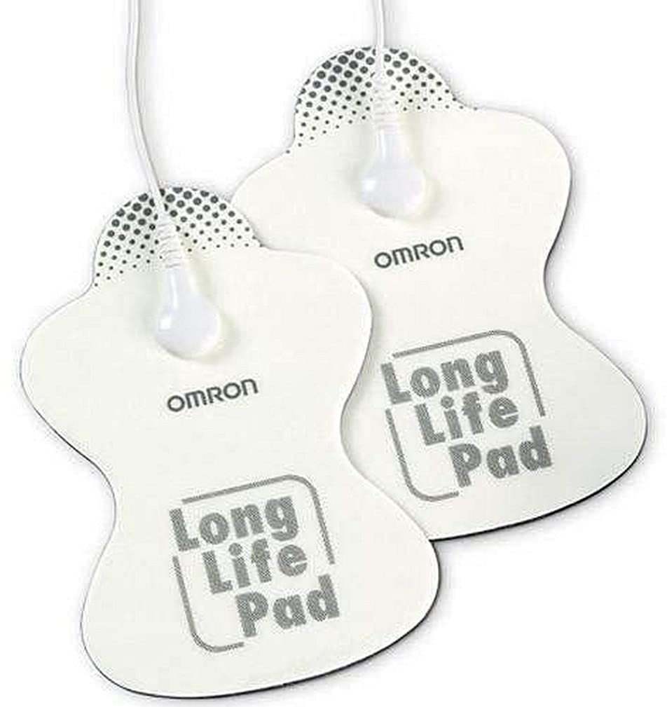 OMRON TENS Machine Long Life Replacement Pads - Reusable TENS Machine Pads and TENS Pads for Professional Healthcare Use - Universal Fit (One Size)