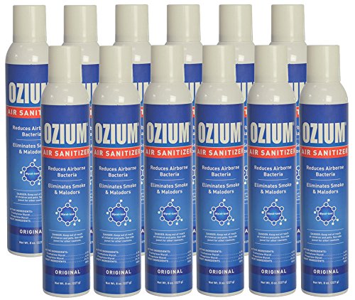 Ozium Glycolized Air Freshener & Sanitizer (8 oz.) - 12 Pack