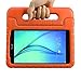 BMOUO Kids Case for Galaxy Tab A 8.0 (2015) SM-T350 - Shockproof Light Weight Handle Stand Kids Case for Galaxy Tab A 8.0-inch 2015 Tablet - Orange