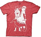 Naruto Shippuden Naruto & Sasuke Outline Men's T-shirt XL