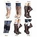Cleanrance! WILLTOO 2015 Women Leg Warmer Knit Boot Socks Topper Cuff