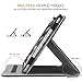 MoKo Case Fit iPad Mini 3/2/1, Slim Folding Stand Folio Cover Case Compatible with Apple iPad Mini 1/Mini 2/Mini 3, with Auto Wake/Sleep and Document Card Slots, Multiple Viewing Angles, Black