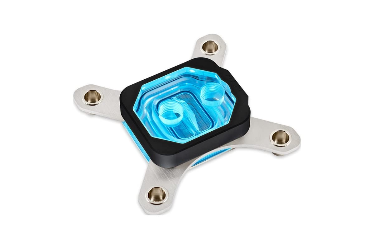 Aqua Computer cuplex kryos NEXT RGBpx 2011/2011-3/2066 - Acryl + Nickel, schwarz