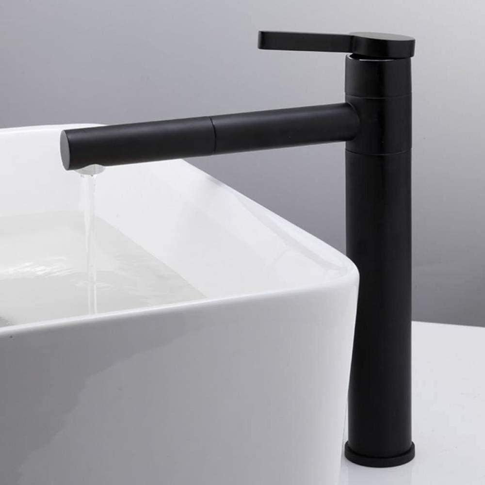 Taps Black Spray Paint Basin Faucet Bathroom Faucet Crane With 360 Free Spin Amazon Co Uk Kitchen Home