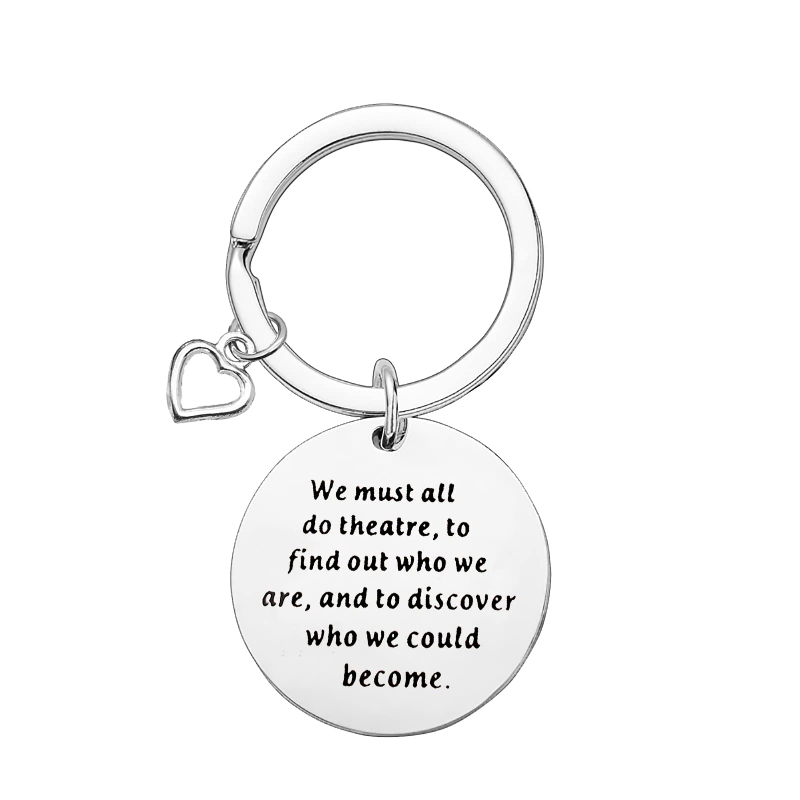 Theater Gifts for Women Men Keyring Actor Gift Theatre Drama Keyring Comedy Tragedy Mask Performer Gift for Actress Best Friend Christmas Jewelry for Drama Teacher Drama Student Graduation Gift
