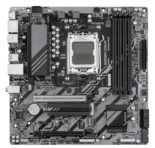 Placa Mãe Gigabyte B850M D3HP (AM5/4xDDR5/HDMI/DP/M.2/USB 3.2)