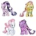 My Little Pony Friendship is Magic Set of 4 Starlight Glimmer, Fluttershy, Nurse Red Heart Pony & Twilight Sparkle Figure Set