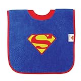 Bumkins Superman Pullover Bib, Blue