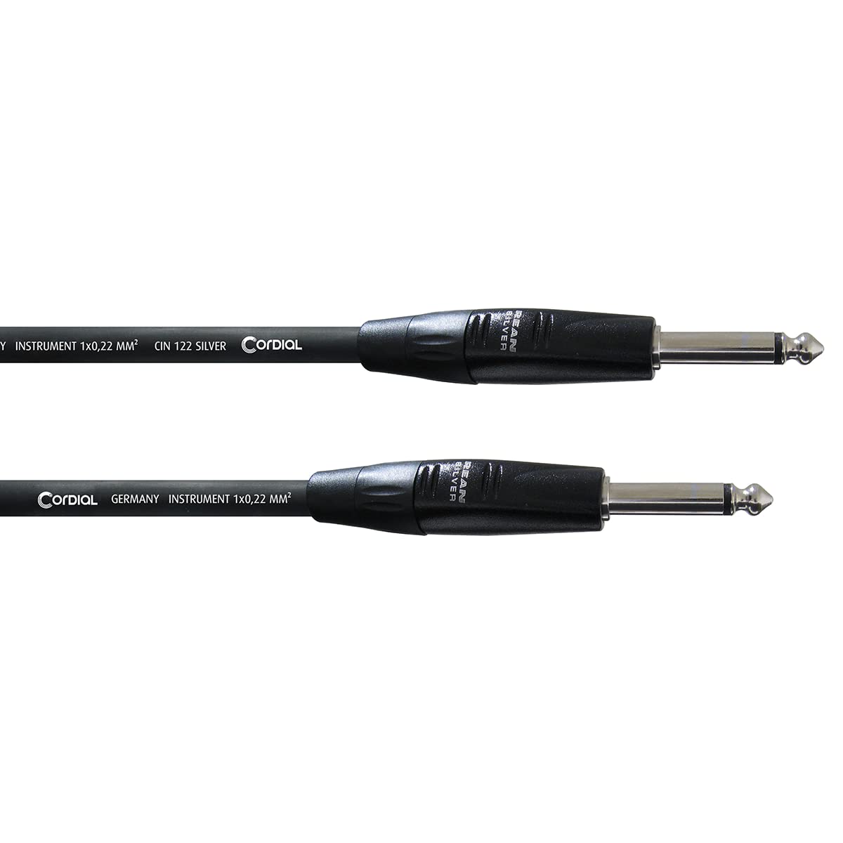 Cordial CII 1.5 PP Instrument/Guitar Cable (Jack 6.3 mm Mono/Jack 6.3mm Mono Length 1.5m)