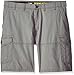 LEE Men's Big-Tall Extreme Motion Swope Cargo Short, Silver, 48