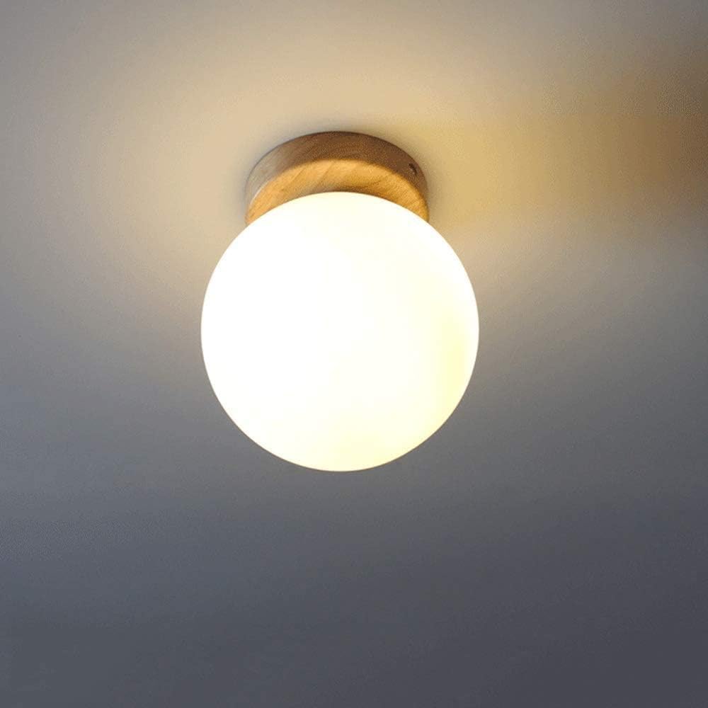 Deckenleuchte Flur Nordic Flur Balkon Lampe Massivholz-Aisle-Lampe Flur