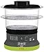 T-fal VC1338 Balanced Living Compact 2-Tier Electric Food Steamer, 4-Quart, Black