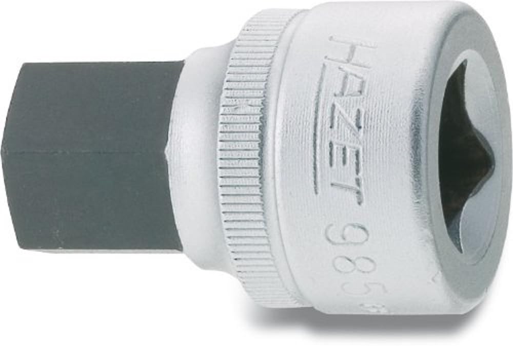 HAZET 985-14 Hexagon Profile Screwdriver Socket - Multi-Colour