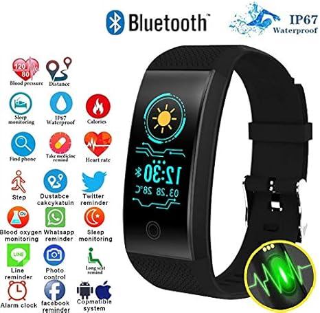 MiPao,Pulseras Inteligentes Pulsera Fitness Banda GPS Correa de ...