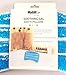 MyGift Deluxe Blue Soothing Soft Gel Filled Bathtub/Hot Tub/Spa Bath Pillow with Triple Suction Cups