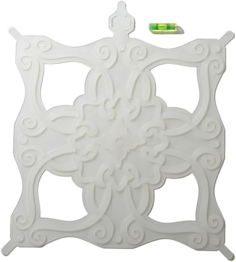 The Original Wall Stamp Designer Painting Template | DIOR 13" x 15" with Patented Self Leveling System