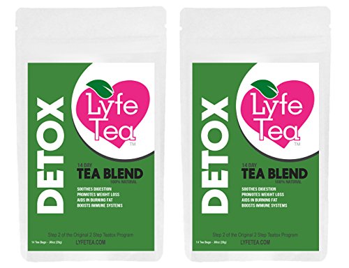 28 Day Detox Tea Only - Natural Cleanse Toxins, Soothes Digestion, Increases Energy, Boosts Metabolism, Helps Improve Health, Promotes Weight Loss